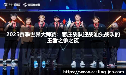 2025赛季世界大师赛：枣庄战队迎战汕头战队的王者之争之夜